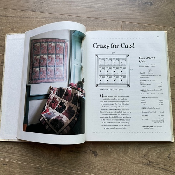 Vintage Book - Quick Country Quilting - Over 80 Projects Beginner Quilt Guide - Picture 3 of 5